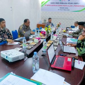 Asisten II Setda Kampar Hadiri RUPS PT. BPRS Berkah Dana Fadhillah (Perseroda)
